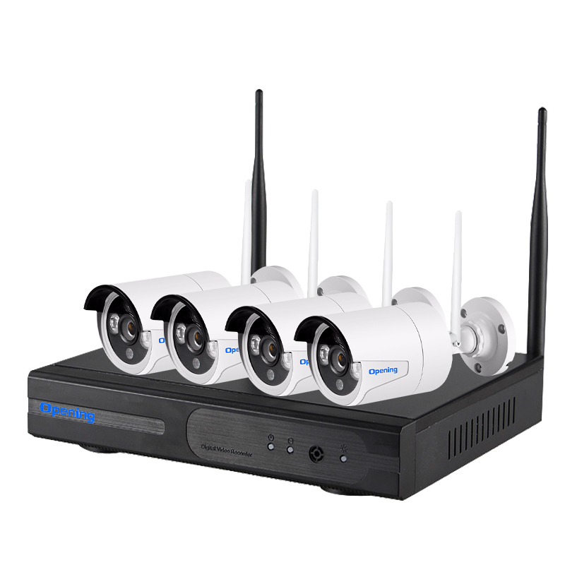 4路無線網(wǎng)絡監(jiān)控套裝 T4-NVR41-33