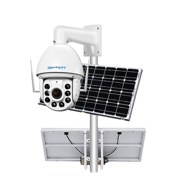 太陽(yáng)能4G監(jiān)控直播日夜全彩智能球機(jī) 